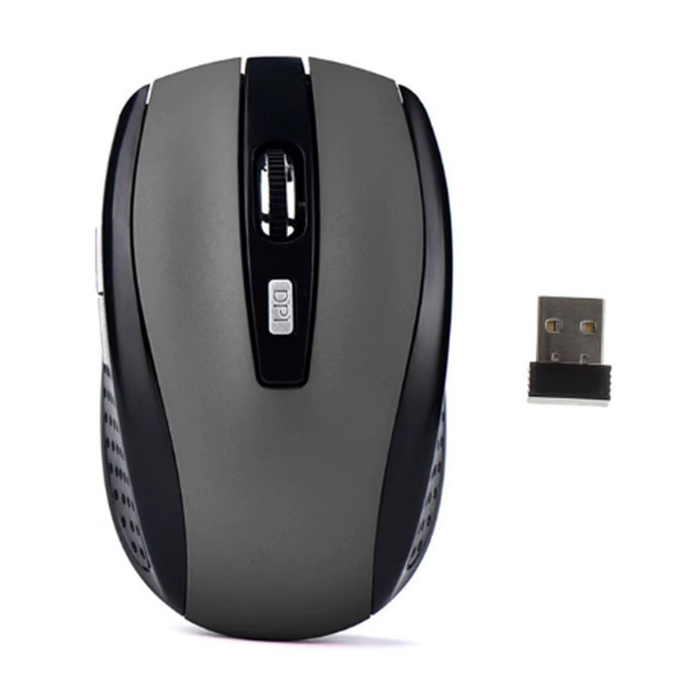 2.4G Wireless Mouse Gaming Mouse Silent Mouse Ergonomic Mouse 6 Buttons 1600 DPI Optical Office Mouse Mice for PC Laptop Macbook