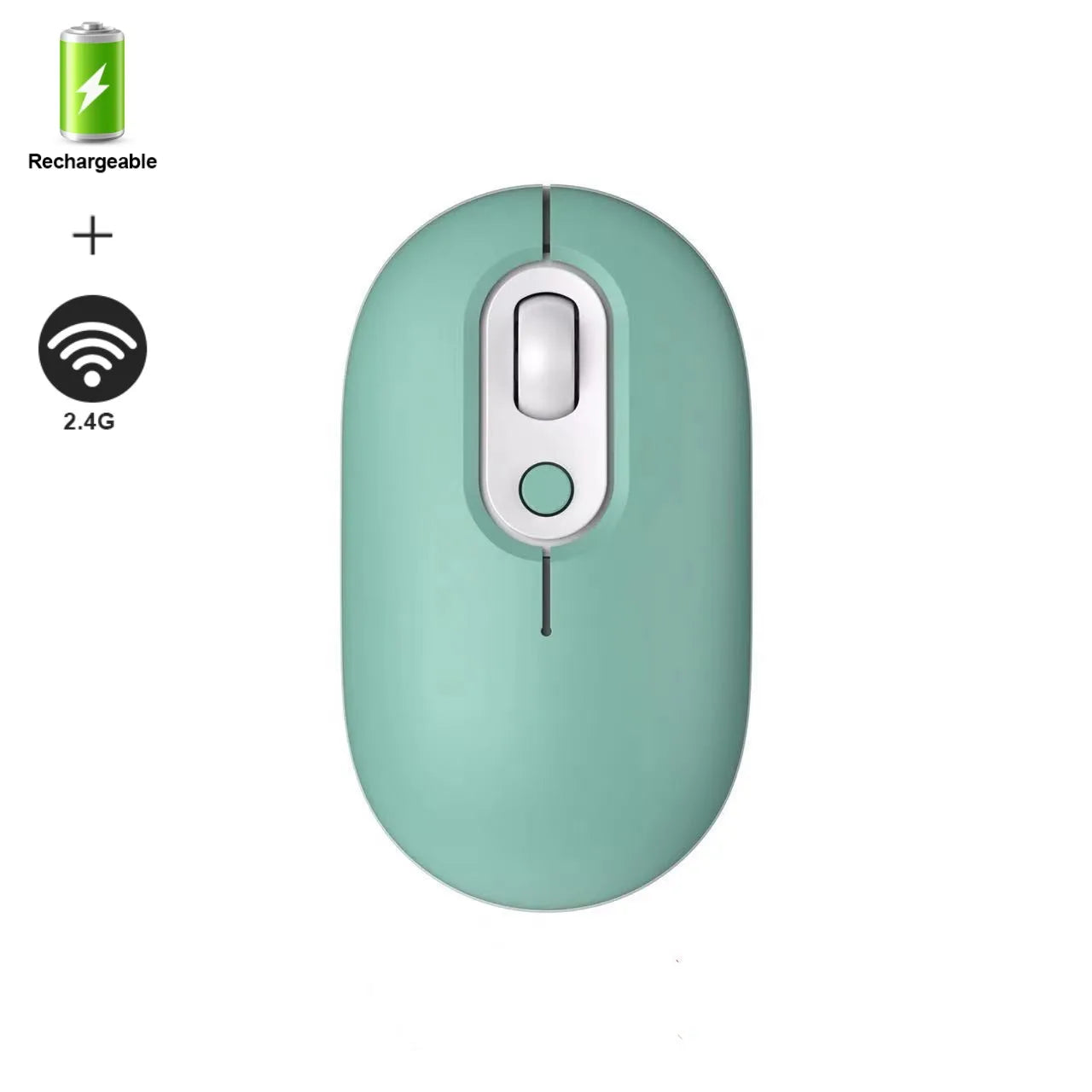 Wireless Mouse Bluetooth RGB Rechargeable Mouse Wireless Computer Silent Mause LED Backlit Ergonomic Gaming Mouse for Laptop PC