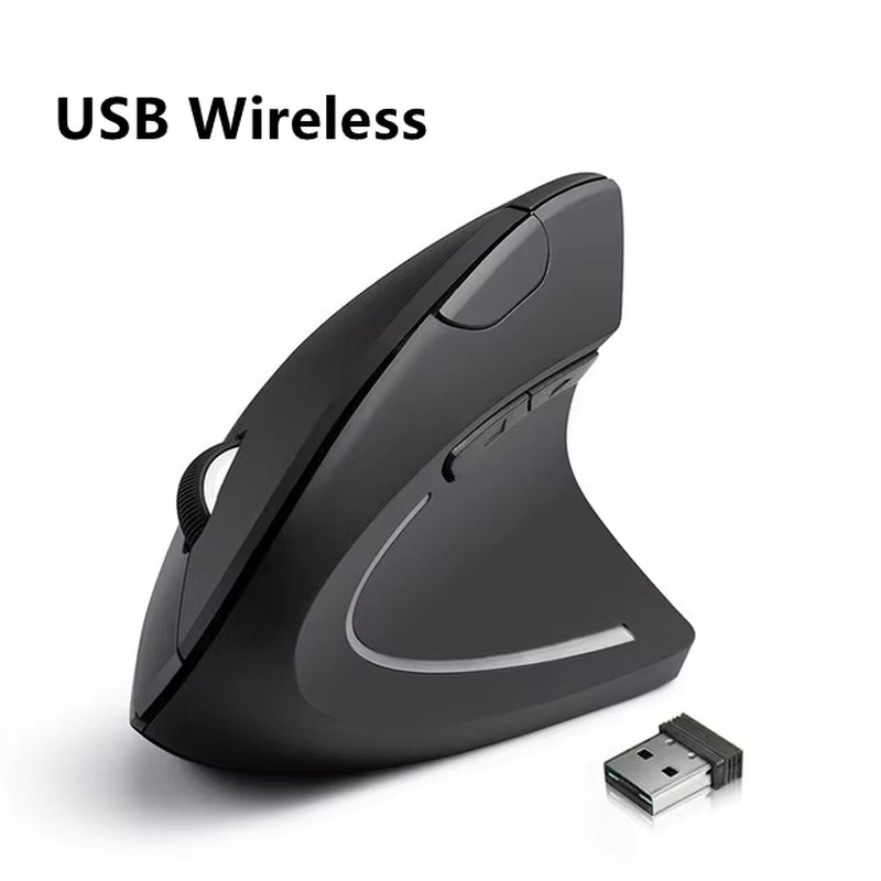 Ergonomic Vertical Mouse USB Plug Wired Right Hand Computer Gaming Mice 1.8M Linelength Optical Mouse Gamer Mouse for Laptop PC